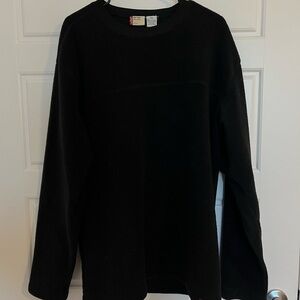 𝅺levi’s Men’s Red Tab Black Sherpa Sweater Size‎ XL